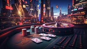 Studio meja dealer Asia Gaming dengan multi-kamera dan interface kontrol pemain